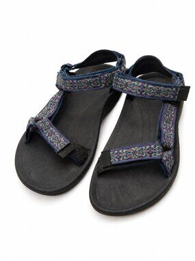 Teva Women’s Size 7 Multicolor Sport Hiking Sandals Adjustable Straps 6471 Boho